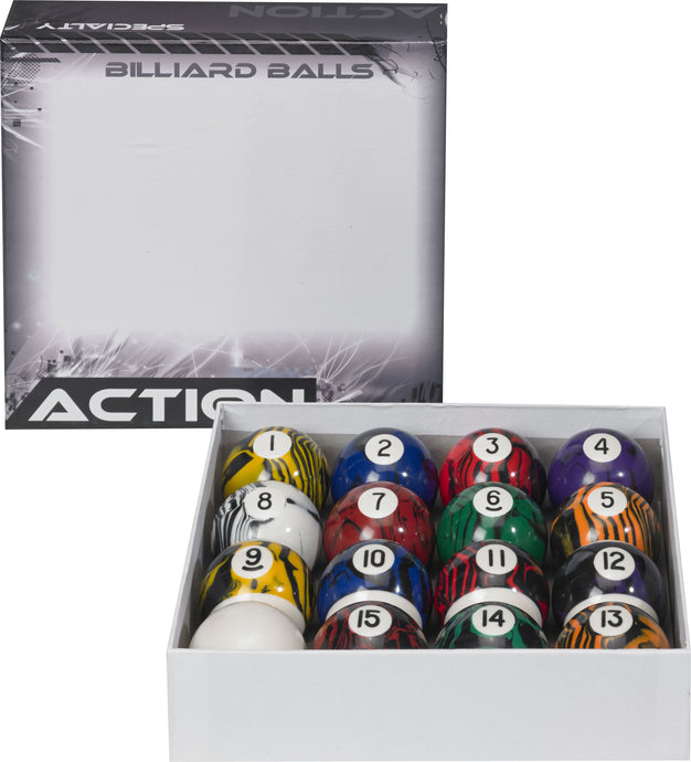 Action BBBM Black Marble Ball Set