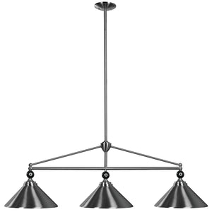 54" 3 SHADE BILLIARD FIXTURE