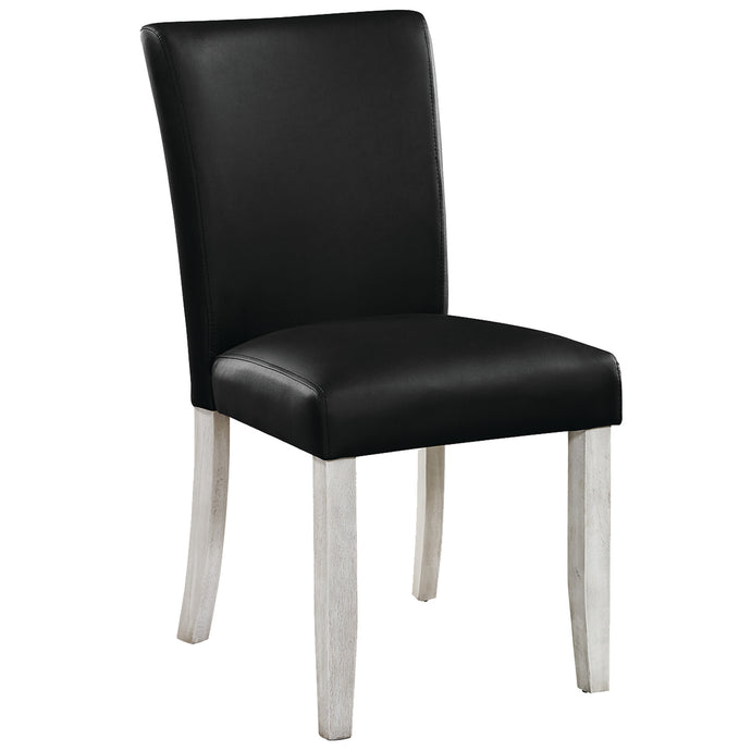 GAME/DINING CHAIR - ARMLESS SILHOUETTE - PADDED SEAT