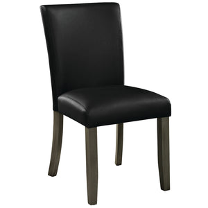 GAME/DINING CHAIR - ARMLESS SILHOUETTE - PADDED SEAT