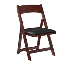 Load image into Gallery viewer, FOLDING GAME CHAIR - PADDED VINYL SEAT - EASY STORAGE
