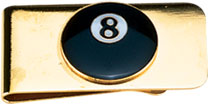 8-Ball NI8MC25 Money Clip - Card of 25