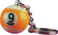 Action 9-Ball Key Chain (25-Count)
