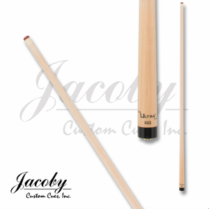  Jacoby JCBUSPXS Ultra Super Pro Shaft SKU: JCBUSPXS Tip : 11.75mm Tiger Everest Ferrule : Hydex 202 Shaft : 29" Ultra Super Pro taper, 128 piece veneers Pin : Various Collar : Black Collar or Black Collar with Silver Ring