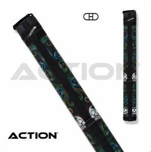 Action Calavera CALC22A 2x2 Stitch Hard Cue Case SKU: CALC22A UPC: 822114026604