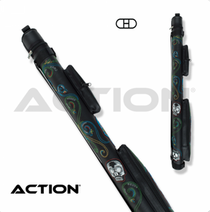 Action Calavera CALC22A 2x2 Stitch Hard Cue Case SKU: CALC22A UPC: 822114026604