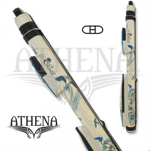 ATHENA ATHC10 2X2 HARD EMBROIDERED CUE CASE