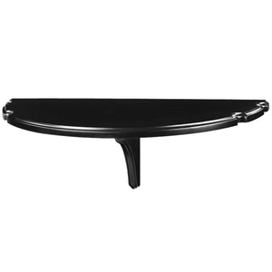 WALL MOUNTED PUB TABLE - HALF MOON - CUE CUTOUTS FEATURES