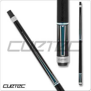 Cuetec Avid Opt-X CT383 Teal Cue - 12.75mm