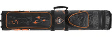 Load image into Gallery viewer, Outlaw OLB35D Stitch Flames 3x5 Hard Cue Case